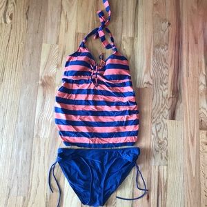 Maternity 2 piece Bathing suit Large
